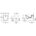 Биде подвесное Villeroy & Boch Subway 2.0 5400 00 R1