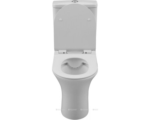 Унитаз-компакт Aquanet Rimless Roll-C CL-12249B