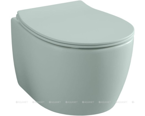 Унитаз подвесной Allen Brau Fantasy 4.11004.MT мятный