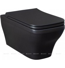 Унитаз подвесной Allen Brau Infinity 4.21011.31 черный матовый