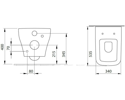 Унитаз подвесной Allen Brau Infinity 4.21011.AN антрацит
