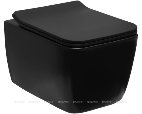 Унитаз подвесной Allen Brau Liberty 4.33007.31 черный матовый