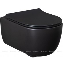 Унитаз подвесной Allen Brau Priority 4.31001.31 черный матовый