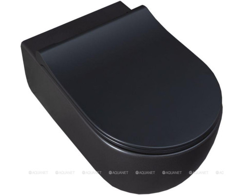 Унитаз подвесной Allen Brau Priority 4.31001.31 черный матовый