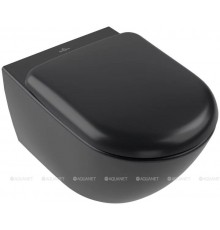 Унитаз подвесной Villeroy & Boch Antao 4674T0R7 черный