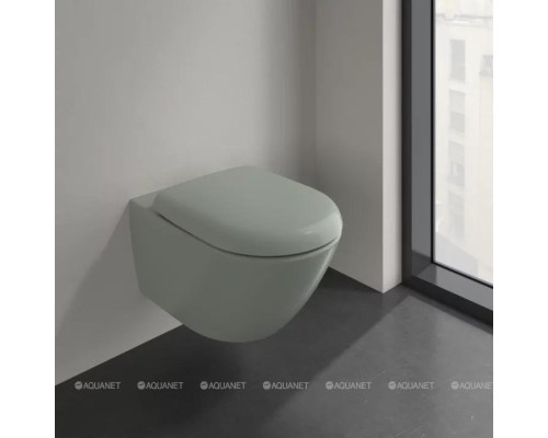 Унитаз подвесной Villeroy & Boch Antao 4674T0R8 утренняя зелень