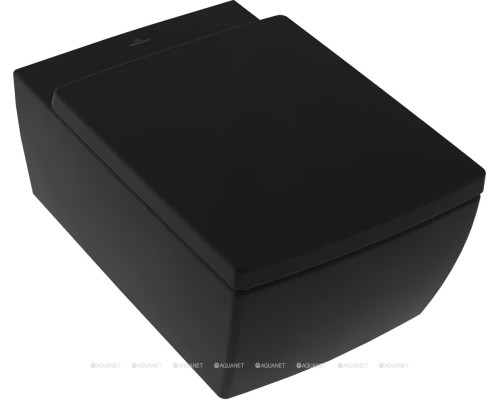 Чаша подвесного унитаза Villeroy & Boch Memento 2.0 4633 R0 R7 черный