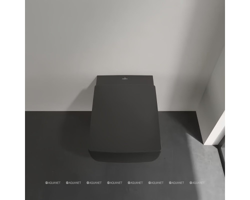 Чаша подвесного унитаза Villeroy & Boch Memento 2.0 4633 R0 R7 черный