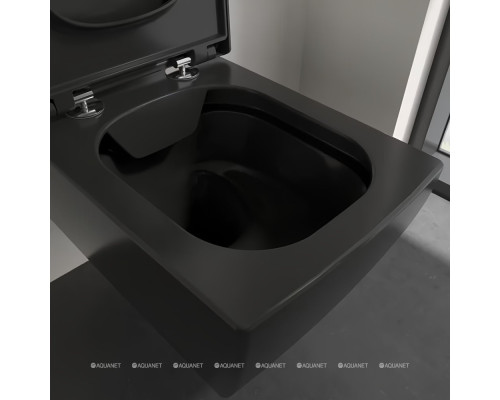 Чаша подвесного унитаза Villeroy & Boch Memento 2.0 4633 R0 R7 черный