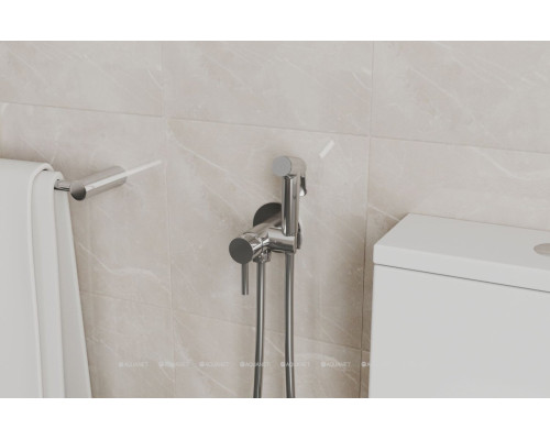 Смеситель с гигиеническим душем Bravat D9151CP-ENG (с внутренней частью)