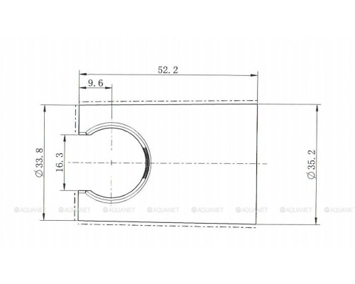 Держатель для душа Allen Brau Priority 5.31B15-BN никель браш