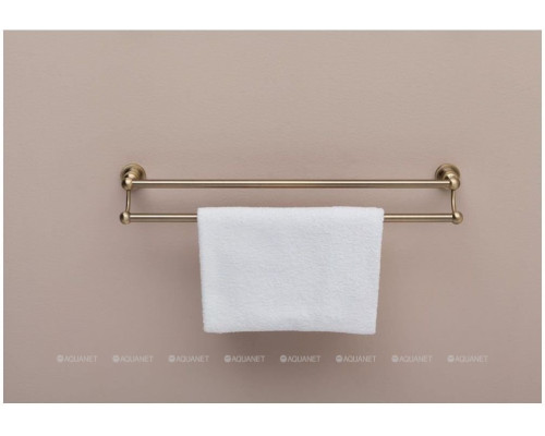Держатель для полотенец Aquanet 3824D (60 см, двойной)