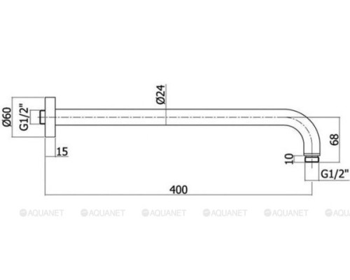 Держатель для верхнего душа Paffoni Master King ZSOF034HGSP