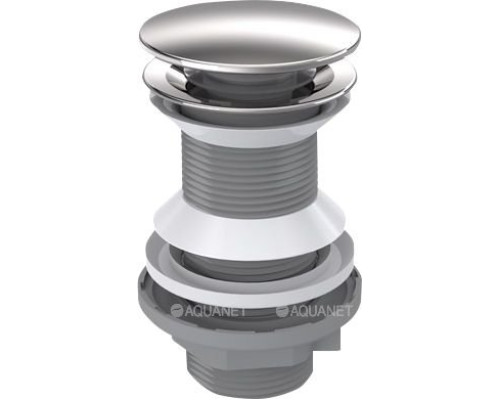 Донный клапан Aquanet click/clack 5/4' нерж.сталь
