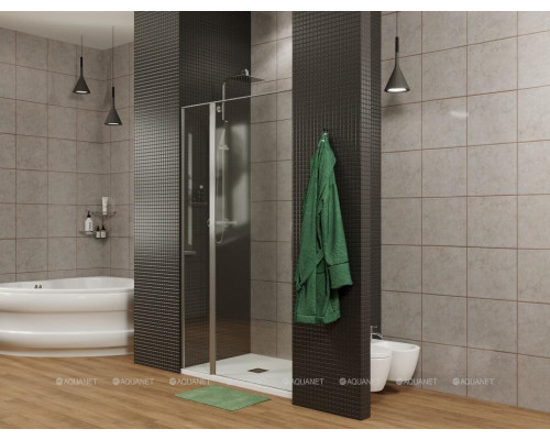 Душевая дверь Allen Brau Priority 100 3.31030.BBA черный браш