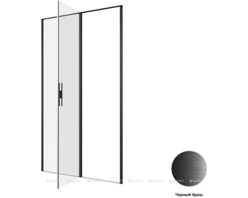 Душевая дверь Allen Brau Priority 120 3.31033.BBA черный браш