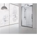 Душевая дверь Aquanet Delta NPE6121 130, прозрачное стекло