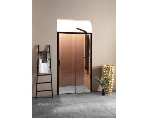 Душевая дверь Aquanet Pleasure AE60-N-130H200U-BT 130, прозрачное стекло