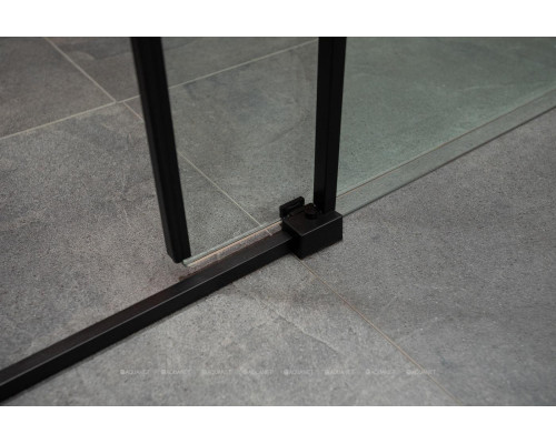 Душевая дверь Aquanet Pleasure AE60-N-150H200U-BT 150, прозрачное стекло