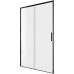 Душевая дверь Aquanet Pleasure Evo 110 AE65-N110-BT профиль черный, прозрачное стекло