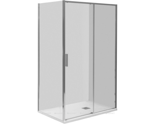 Душевая дверь Aquanet Pleasure Evo 120 AE65-N120-CT профиль хром, прозрачное стекло