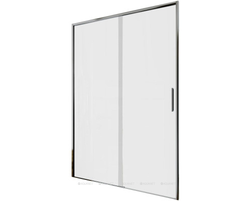 Душевая дверь Aquanet Pleasure Evo 130 AE65-N130-CT профиль хром, прозрачное стекло