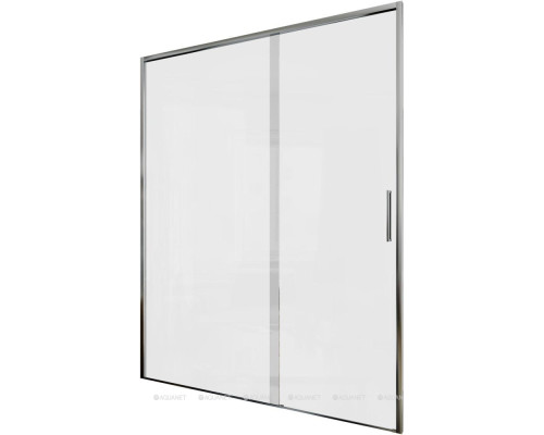 Душевая дверь Aquanet Pleasure Evo 150 AE65-N150-CT профиль хром, прозрачное стекло