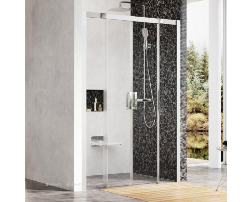 Душевая дверь Ravak Matrix 201,5 0WKK0U00Z1 MSD4 сатин транспарент