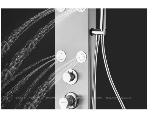 Душевая панель Galaxy Matt с гидромассажем и изливом