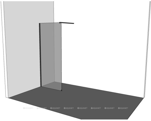 Душевая перегородка Allen Brau Infinity 1 90 3.21011.60 медь браш