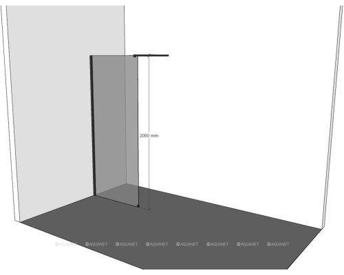 Душевая перегородка Allen Brau Infinity 1 90 3.21011.60 медь браш