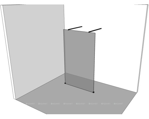 Душевая перегородка Allen Brau Infinity 2 120 3.21047.60 медь браш