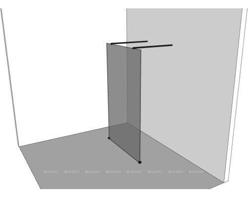 Душевая перегородка Allen Brau Infinity 2 120 3.21047.60 медь браш