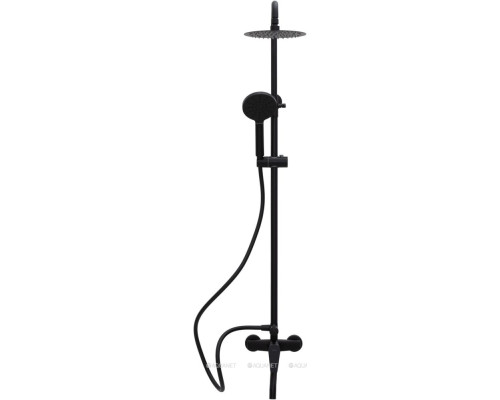 Душевая стойка Allen Brau Eclipse 5.E1007-31 черный матовый