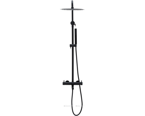 Душевая стойка Allen Brau Priority 5.31A10-31 черный матовый