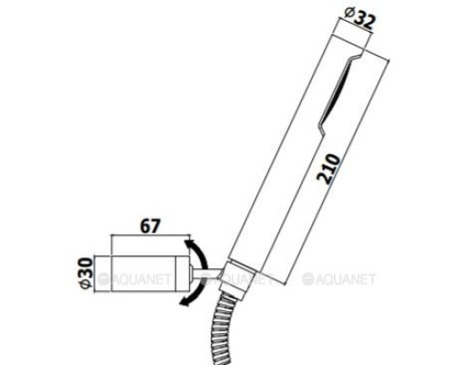 Душевой гарнитур Paffoni Master ZDUP036HGSP золото медовое брашированное