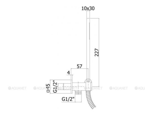 Душевой гарнитур Paffoni Premium ZDUP095BO