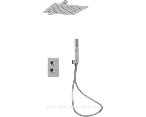 Душевой комплект Allen Brau Infinity 5.21016-00 (с внутренней частью, 2 выхода) хром