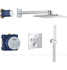 Душевой комплект Grohe Grohtherm SmartControl 34706000 (с внутренней частью)