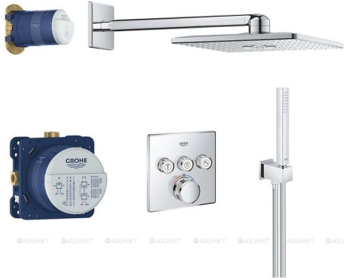 Душевой комплект Grohe Grohtherm SmartControl 34706000 (с внутренней частью)