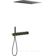 Душевой комплект Timo Petruma SX-5229/03SM черный матовый (с внутренней частью)