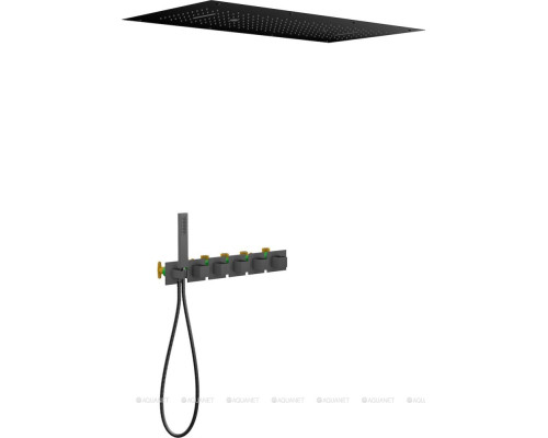 Душевой комплект Timo Petruma SX-5329/03SM черный матовый (с внутренней частью)