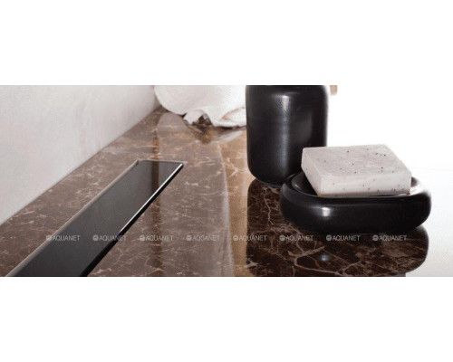 Душевой лоток Pestan Confluo Frameless Line Black Glass 13701201, 300мм