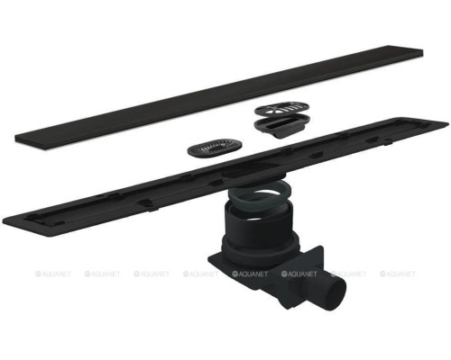 Душевой лоток Pestan Confluo Frameless Line Black Glass 13701201, 300мм