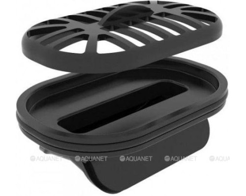 Душевой лоток Pestan Confluo Frameless Line Black Glass 13701201, 300мм