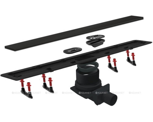 Душевой лоток Pestan Confluo Frameless Line Black Matte 13701323, 950мм