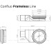 Душевой лоток Pestan Confluo Frameless Line White Glass 13701211, 450мм