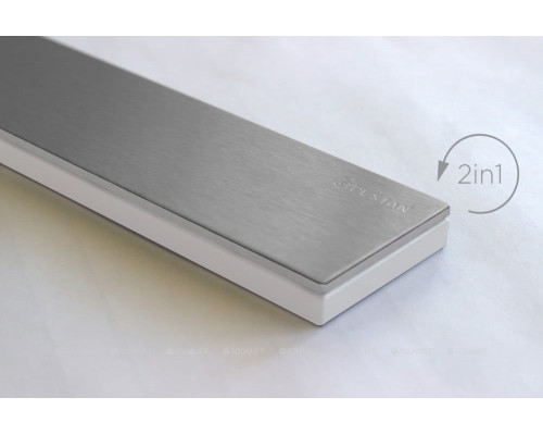 Душевой лоток Pestan Confluo Frameless Line White Glass 13701213, 650мм