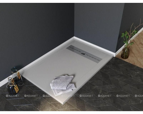 Душевой поддон Aquanet Delight 160х90 серый