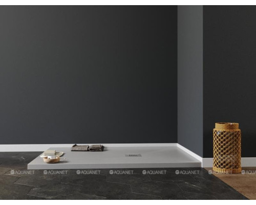 Душевой поддон Aquanet Pleasure 120х80 серый